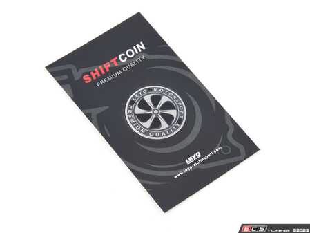ES#4715384 - FC023-02 - Leyo Turbo Shift Coin - Practicality in Style. Made to fit all Leyo Motorsport DSG/Manual shift knobs. - LEYO - Audi Volkswagen