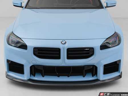 ES#4839769 - 050497LA01KT - G87 Carbon Fiber Front Lip - Underscore existing aggressive front end aesthetics with a lightweight, 2x2 twill-weave carbon fiber front lip! - Turner Motorsport - BMW