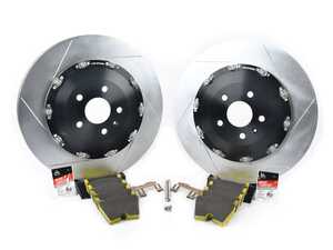 ES#4475407 - 9943LRKT - Performance Front Brake Service Kit (370x34) - Featuring Neuspeed Full-Floating brake rotors, PAGID Racing pads and all necessary hardware to upgrade your braking performance! - Assembled By ECS - Audi