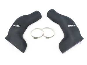 ES#4736467 - SP-M157-INL-BLK - Mercedes M157 E63/CLS63 & M278 CLS550/E550 Upgraded Air Intake Inlet Pipes - Factory inlet pipes over time deteriorates and causes the entire part to crumble and fall apart, Spool Performance now offers upgraded Silicone inlet pipes to solve this issue! - Spool Performance - Mercedes Benz