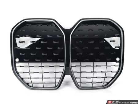 ES#4457695 - 51139463247 - FRONT ORNAMENTAL GRILLE BLAC - Genuine BMW - BMW