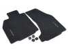 ES#4711979 - 98704480120A43 - Front Floor Mats Set - Black - Beautiful OEM Black floor mat set - Genuine Porsche - Porsche