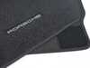 ES#4711979 - 98704480120A43 - Front Floor Mats Set - Black - Beautiful OEM Black floor mat set - Genuine Porsche - Porsche