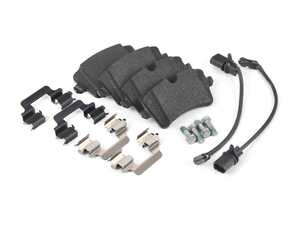 ES#4394246 - 95B698451H - Rear Brake Pad Set - does not include brake wear sensors - Genuine Porsche - Porsche