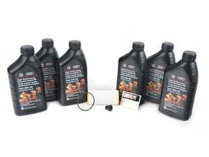 ES#4339879 - 06L115562BKT - Genuine Oil Service Kit (0w-30) - Includes 0w-30 Genuine oil, filter and drain plug - Genuine Volkswagen Audi - Volkswagen