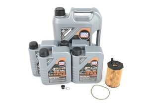 ES#4643047 - 95810722220KT3 - Liqui Moly Top Tec 4200 Long Life Oil Service Kit (5w-30) - Includes Hengst filter and Liqui Moly Synthetic C30 Spec Oil - Assembled By ECS - Porsche