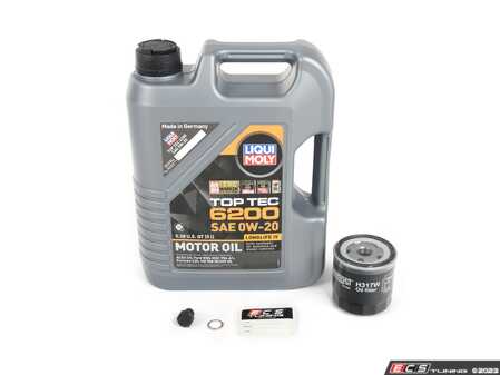 ES#4460844 - 04E115561AC1KT - Oil Service Kit - VW Taos 1.5T - Everything you need to perform an engine oil change - Assembled By ECS - Volkswagen