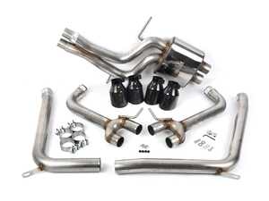 ES#4043435 - 3010-43046 - AWE Track Edition Exhaust - B8.5 S5 3.0T - Diamond Black Tips (102mm) - For vehicles from the 2013 model year (Facelift) - AWE - Audi