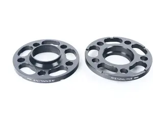 Rennline 12mm Wheel Spacers - Black (Pair)