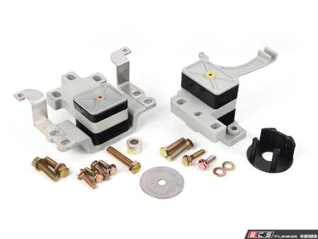 ES#4630090 - EBFI77-K8-4621 - BFI Stage 1 Engine Mount Kit - Version 2 Torque Arm  - Billet engine transmission mounts with 70A durometer dogbone insert - Black Forest Industries - Volkswagen