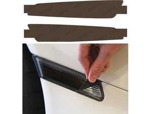 ES#4590570 - A667C - Side Marker Covers Light Film - Charcoal - Take your ride up a notch! - Lamin-X - Audi