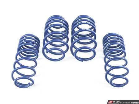 ES#2158126 - 54753 - Sport Spring Set - Unrivaled comfort and performance. Average lowering of 1.5"F 1.4"R - H&R - Volkswagen