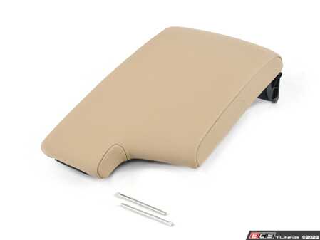 ES#83812 - 51167137554 - Center Console Armrest - Beige Sensatec Leatherette - Replace your worn or broken armrest today - Genuine BMW - BMW