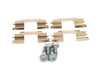 ES#4491483 - 0084201120 - Rear Brake Pad Set - Includes shims and all hardware needed for installation - Pagid - Mercedes Benz