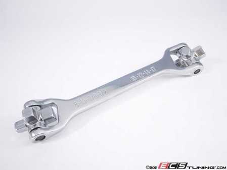 ES#2221248 - W-136PNM - 8-In-1 Oil Drain/Fill Plug Wrench - One wrench fits many oil, Differential and Transfer Case Plugs - Schwaben - Audi BMW Volkswagen Mercedes Benz