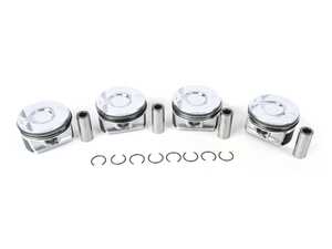 ES#4505096 - 182834350 - Sneed4Speed Street Series Piston Set Of 4 - N14 Plus Size 77.50mm (+0.50) - Performance pistons in plus size. "0.50" will be printed on the pistons. Please inspect before install. - Sneed4Speed - MINI