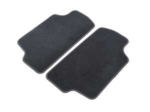 ES#4623098 - 51475A42011 - Rear Carpet Factory Floor Mats Set Velour Black - Priced As Set - Replace or upgrade to factory MINI mats - Genuine MINI - MINI