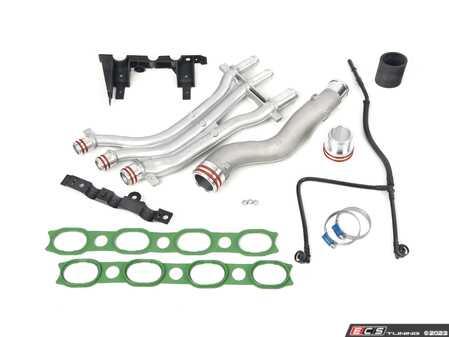 ES#4733110 - 948106059KIT - Engine Coolant Pipe Kit - Replace cracked or leaking coolant pipes - Hamburg Tech - Porsche