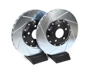 ES#4045884 - 1018x325x22 - Rear Rotors(pair)- JHM 2-piece Lightweight for B7 RS4 all - Each rotor weighs 2.5lbs less than stock for a total of 5lbs weight savings, 18% lighter than stock - JH Motorsports  - Audi