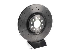 ES#4486851 - 8L0615301X - Premium Xtra Cross Drilled UV Coated Rotor - Brembo - Audi Volkswagen