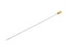 ES#4772425 - 11437509784 - MINI R52/R53 S/JCW Upgraded Metal Flex Dipstick - Yellow Anodized - Drilled holes on end of dipstick for an easy read out of oil level - Bremmen Parts - MINI