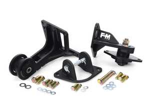 ES#4349645 - 29-2101 - 4-Cyl Mount Kit - OEM Position - MK3/Corrado VR6 Subframe - The Fabless 4-Cyl Mount Kit for the VW MK3/Corrado VR6 can be used a direct replacement for MK3/Corrado VR6 factory 4-cylinder engine mounts or they can be used to swap in a 1.8T. - Fabless Manufacturing - Volkswagen