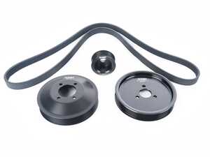 ES#3143166 - ppk-e46tu-valeo - Turner Motorsport Power Pulley Kit - Eliminate parasitic loss and free up to 11hp! An ideal compromise between power, reliability, and system performance. - Turner Motorsport - BMW