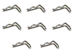 ES#4789438 - 90135195510SET - Hood/Decklid Shock Pin Clip - Set Of 8 - Hairpin style clips - Hamburg Tech - Porsche