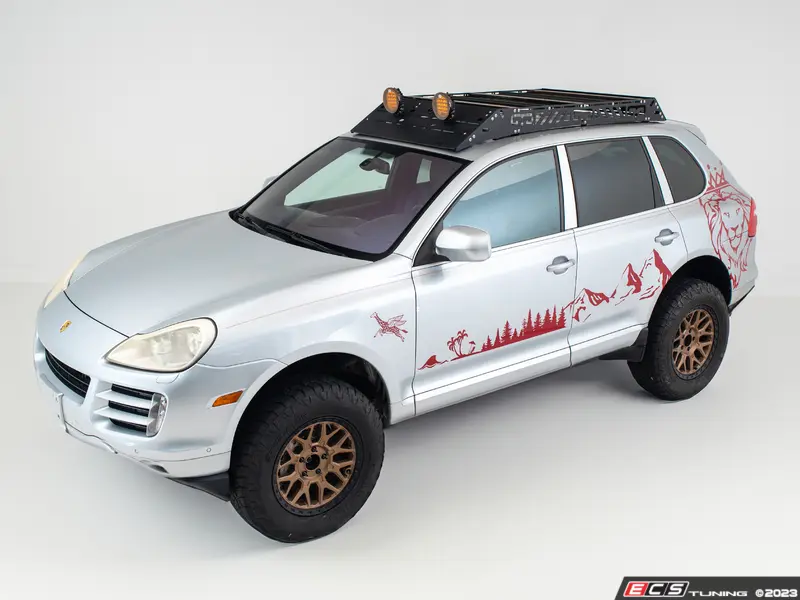 ECS 022500la02KT Cayenne 955 957 Overland Roof Rack