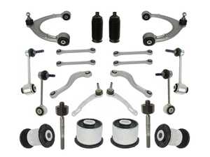 ES#4789462 - 20003-00004 - Porsche Panamera Front + Rear Control Arm Ball Joint Tie Rod Suspension Kit - Set Of 22 - Featuring Hamburg Technic Front & Rear End Refresh Kit! - Hamburg Tech - Porsche