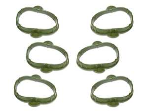 ES#4789466 - 20003-00008 - Intake Manifold Gasket - Set Of 6 - Seals the intake manifold to the cylinder heads - Hamburg Tech - Porsche