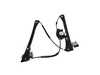 ES#4808451 - 1J4837462H  - Power Window Regulator - Front Right - Does not include window motor - Hamburg Tech - Volkswagen