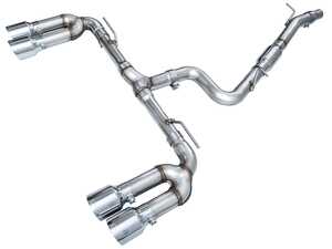 ES#4809610 - AWE8YS3TK - AWE Track Edition Exhaust System - Audi 8Y S3 - Replaces the factory exhaust and includes a straight-through resonator, but does not include AWE 180 Technology. Perfect for those who like it loud. - AWE - Audi