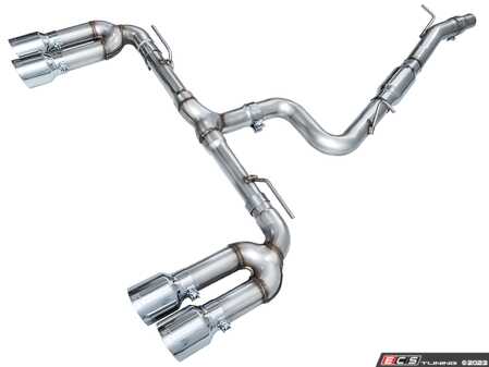 ES#4809610 - AWE8YS3TK - AWE Track Edition Exhaust System - Audi 8Y S3 - Replaces the factory exhaust and includes a straight-through resonator, but does not include AWE 180 Technology. Perfect for those who like it loud. - AWE - Audi