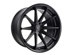 ES#4809810 - FC119512MB42KT1 - 19" Rohana RFC10 Wheels - Set Of Four - 19x8.5 ET42 5x112 57.1CB - Matte Black Gloss Black Lip - Rohana Wheels - Audi Volkswagen