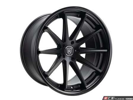 ES#4809809 - FC119512MB42KT - 19" Rohana RFC10 Wheels - Set Of Four - 19x8.5 ET42 5x112 66.6CB - Matte Black Gloss Black Lip - Rohana Wheels - Audi BMW Mercedes Benz MINI