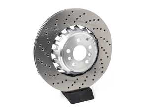 ES#4183994 - 34208074285 - BMW Brake Disc - Rear Left  - left rear OEM brake rotor used on the F95 X5M and F96 X6M. - Genuine BMW - BMW