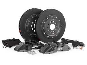 ES#4809754 - BRK00071 - Front 6-Piston Big Brake Kit - Grey - Features an upgraded 370x34mm rotor with 6-piston Calipers to deliver unrivaled stopping power! - APR - Audi Volkswagen