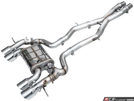 ES#4809819 - 3025-42487 - AWE SwitchPath Exhaust System - Chrome Silver Tips - Maximum flow and minimal drone! Featuring AWE's SwitchPath valve technology. - AWE - BMW