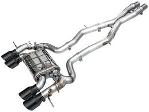 ES#4809821 - 3025-43487 - AWE SwitchPath Exhaust System - Diamond Black Tips - Maximum flow and minimal drone! Featuring AWE's SwitchPath valve technology. - AWE - BMW