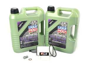 ES#4671626 - 2761800009KT6 - Liqui Moly Molygen Oil Service Kit (5w-40) - Featuring Hengst filter and Liqui Moly Molygen New Generation 229.5 Spec oil - Assembled By ECS - Mercedes Benz
