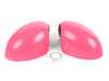 ES#4430526 - 51162179761 - Pink Mirror Cap Covers - Set - Attaches to the front of the side mirror housing over the stock mirror cap, peel and stick - ECS - MINI