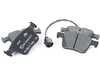 ES#4780893 - 8V0698451K - Rear Brake Pad Set - Restore the stopping power in your vehicle - ATE - Audi