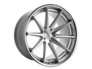 ES#4810177 - RFC129512MS35KT - 20" Rohana RFC10 Wheels - Set Of Four - 20x9 ET35 5x112 66.6CB - Machine Silver Chrome Lip - Rohana Wheels - Audi BMW Mercedes Benz