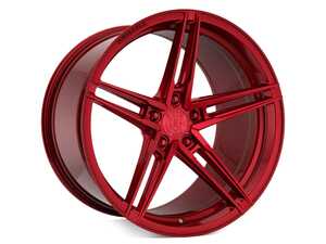ES#4810339 - RFX152112R25KT - 20" Rohana RFX15 Wheels - Set Of Four - 20x9 ET25 5x112 66.6CB - Gloss Red - Rohana Wheels - Audi BMW Mercedes Benz