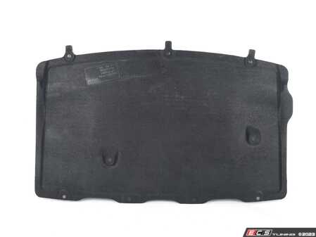 ES#3083403 - 51717384760 - UnderHood Shield / Belly Pan - Fabric Insert  - Mounts to the bottom of the car under the engine for the Convertible MINI - Genuine MINI - MINI