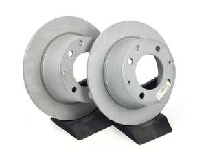 ES#2592706 - 91435240110KT3 - Rear Brake Rotors - Pair 11.25" (286mm) - Rear axle fitment - Both left and right - Zimmermann - Porsche