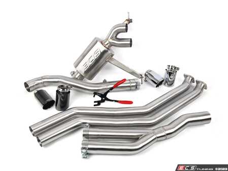 ES#4785781 - 019281LA - E82/E88 135 Performance Cat-Back Exhaust - Lightweight cat-back featuring an exotic exhaust note. Designed for minimal drone at driving speed and maximum volume on demand! - ECS - BMW