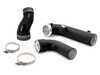 ES#4810271 - MMICP-SUP-20 - B58TU Performance Charge Pipe - Wrinkle Black - This 3" aluminum charge pipe out-flows the factory charge pipe by 42%! - Mishimoto - BMW