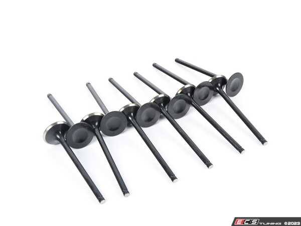 Supertech Nissan SR20VE Black Nitrided Intake Valve - +1mm Oversize - Set of 8 main image 1